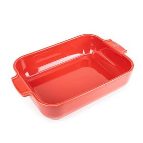 Peugeot Appolia Dikdörtgen 32 cm Kırmızı Fırın Kabı
