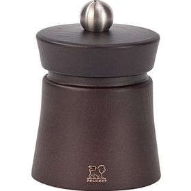 Peugeot Baya Ahşap Çikolata Rengi 8 cm Karabiber Değirmeni