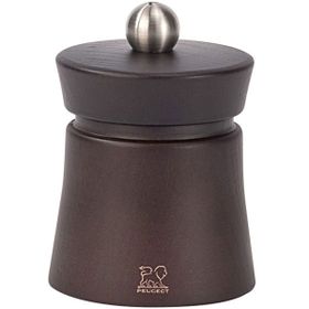 Peugeot Baya Çikolata Rengi Ahşap 8 cm Tuz Değirmeni