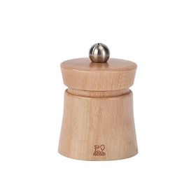 Peugeot Baya Naturel Ahşap 8 cm Tuz Değirmeni