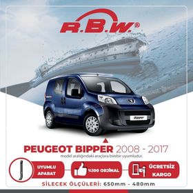 Peugeot Bipper 2008-2017 Muz Silecek Takımı