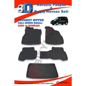 Peugeot Bipper 2008 Sonrası Bagaj Havuzu