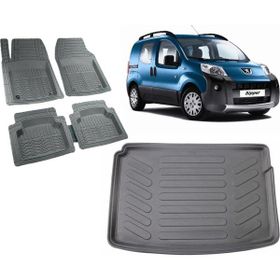 Peugeot Bipper 2012 Model 3D Havuzlu Paspas