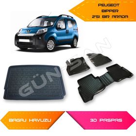 Peugeot Bipper 3D Bagaj Havuzu