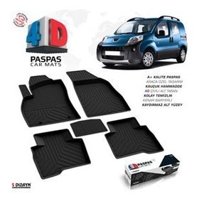 Peugeot Bipper 4d Siyah A Kalite 4ds-82187 Havuzlu Paspas