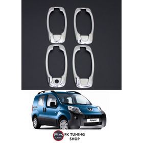 Peugeot Bipper Çerçevesi Paslanmaz Çelik Krom Kapı Kolu