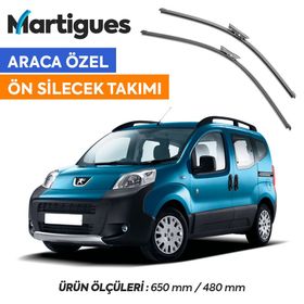 Peugeot Bipper Martigues 2008-2017 Muz Silecek Takımı