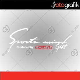 Peugeot Gtı Sports Mind Oto Sticker