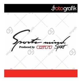 Peugeot Gtı Sports Mind Oto Sticker
