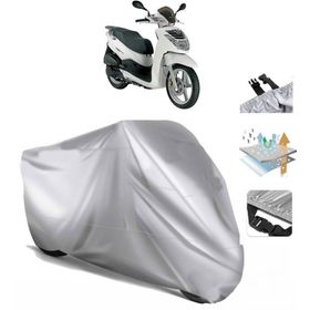 Peugeot LXR 200I Siyah Arka Çanta Uyumsuz Ultra Kalın Su Geçirmez Motor Brandası