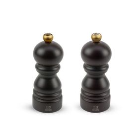 Peugeot Paris Siyah 12 cm Kutulu Tuz Karabiber 2'li Set