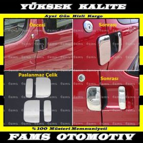 Peugeot Partner 1996 2008 4 Kapı Krom Kapı Kolu