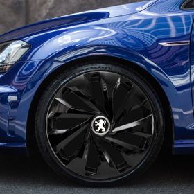 Peugeot Partner 4'lü Takım Siyah 9014 14 Inç Uyumlu Jant Kapağı