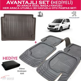 Peugeot Partner Tepe 3D 2008 Bagaj Havuzu