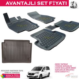 Peugeot Partner Tepe 3D 2008 Bagaj Havuzu