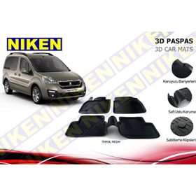 Peugeot Partner Tepe 3D Havuzlu Paspas
