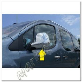 Peugeot Partner Tepee 2008-2011 2 Parça Abs Krom Ayna Kapağı