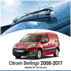Peugeot Partner Tepee 2008-2017 Ön Cam Muz Silecek
