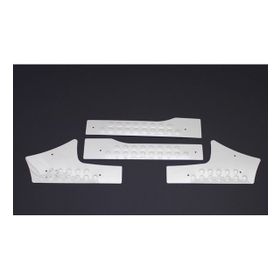 Peugeot Partner Tepee 2008-2018 4 Parça Krom Kapı Eşiği