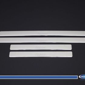 Peugeot Partner Tepee 2008-2018 4 Parça Krom Kapı Eşiği