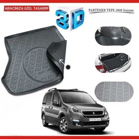 Peugeot Partner Tepee 2008 Sonrası Bagaj Havuzu