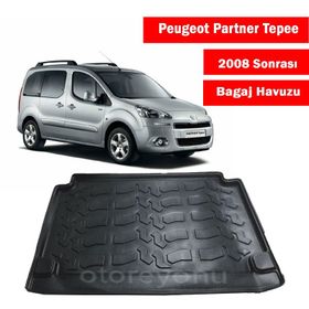 Peugeot Partner Tepee 2008 Sonrası Bagaj Havuzu