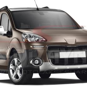 Peugeot Partner Tepee Abs 2008-2011 2 Prç Krom Ayna Kapağı