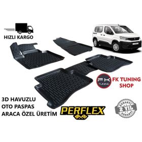 Peugeot Rifter Havuzlu Oto Paspas Seti