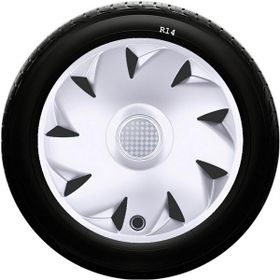 Peugeot SKS-SJS 210 14 İnç 4 Adet Kırılmaz Jant Kapağı
