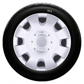 Peugeot SKS-SJS 304 15 İnç 4 Adet Kırılmaz Jant Kapağı