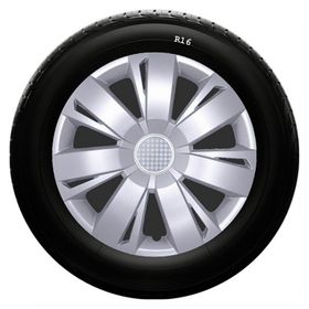 Peugeot SKS-SJS 411 16 İnç 4 Adet Kırılmaz Jant Kapağı