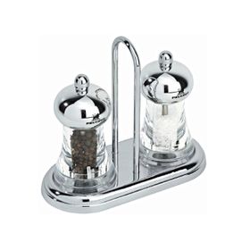 Peugeot Standlı Brasserie 11 cm Karabiber ve Tuz Değirmen Seti