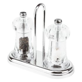 Peugeot Standlı Brasserie 11 cm Karabiber ve Tuz Değirmen Seti