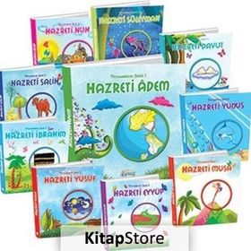 Peygamberlerimizi Tanıyalım Sevelim Serisi-8 Kitap Takım - Kolektif