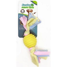 Peyless Eurodog Puppy Toys Sarı Top Diş Kaşıma Oyuncağı