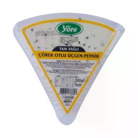 Peynirci Baba 300 gr Yöre Tam Yağlı Çörek Otlu Üçgen Peynir (3 adet)