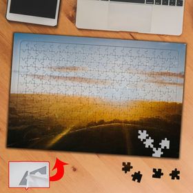 PF0073 Gün Işığı Arazi Doğa 240 Parça Puzzle Yapboz Tablo