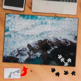 PF183 Köpüklü Dalgalı Deniz 240 Parça Puzzle Yapboz Tablo