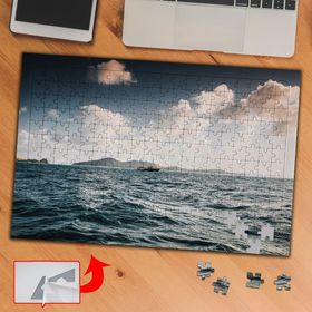 PF2711 Deniz Bulutlar Gökyüzü240 Parça Puzzle Yapboz Tablo