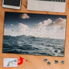 PF2711 Deniz Bulutlar Gökyüzü240 Parça Puzzle Yapboz Tablo