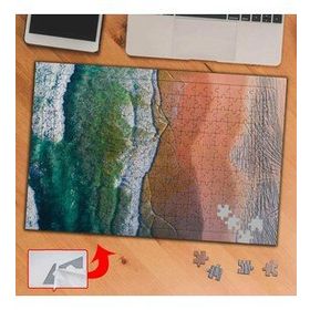 PF286 Renkli Göller Doğal Manzara 240 Parça Puzzle Yapboz Tablo