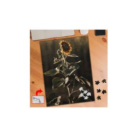 PF293 Ayçiçek Bitki Güneş 240 Parça Puzzle Yapboz Tablo