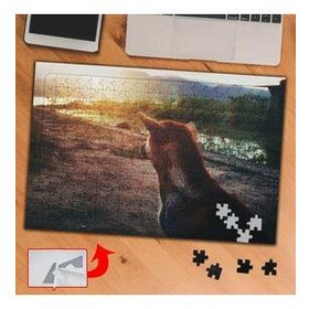 PF373 Güneş Köpek Arazi 240 Parça Puzzle Yapboz Tablo