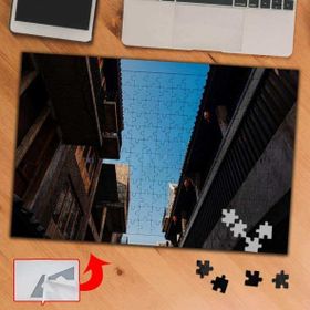 PF6213 Mahalle Arası Gökyüzü 240 Parça Puzzle Yapboz Tablo