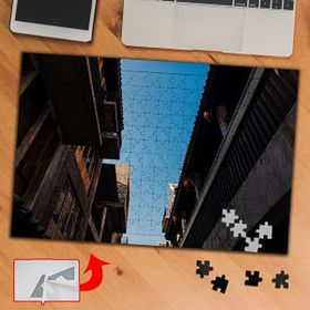 PF6213 Mahalle Arası Gökyüzü 240 Parça Puzzle Yapboz Tablo