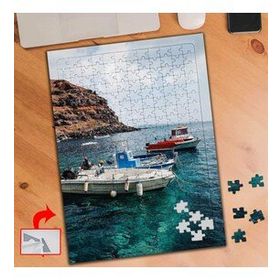 PF78 Tekneler Deniz Dağ 240 Parça Puzzle Yapboz Tablo