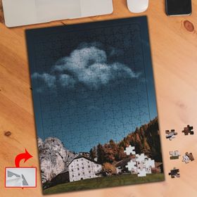 PF92 Gökyüzü Ağaçlar Doğa 240 Parça Puzzle Yapboz Tablo