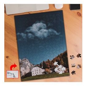 PF92 Gökyüzü Ağaçlar Doğa 240 Parça Puzzle Yapboz Tablo