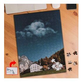 PF92 Gökyüzü Ağaçlar Doğa 240 Parça Puzzle Yapboz Tablo