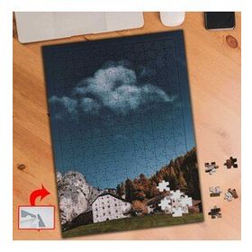 PF92 Gökyüzü Ağaçlar Doğa 240 Parça Puzzle Yapboz Tablo